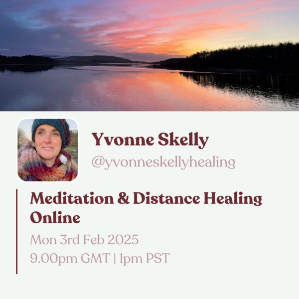 Mon 3rd Feb 9pm GMT/1pm PST - Meditation & Healing Journey Online