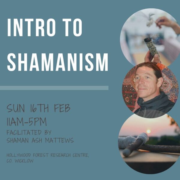 Sun, 16th Feb 11am-5pm, Intro to Shamanism Day with Ash Matthews, Hollywood, Co. Wicklow (deposit)